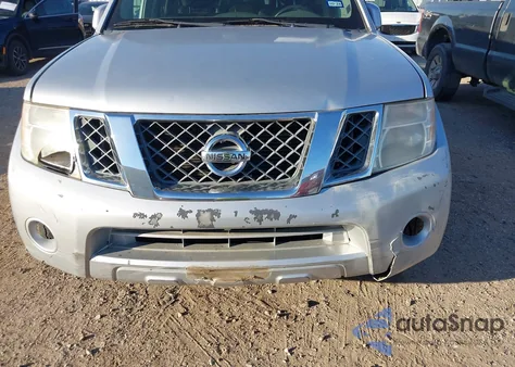 2012 Nissan Pathfinder Silver from USA, damaged, VIN 5N1AR1NBXCC610190